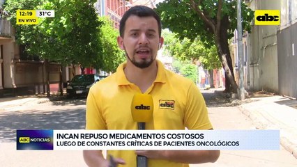 INCAN repuso medicamentos costosos