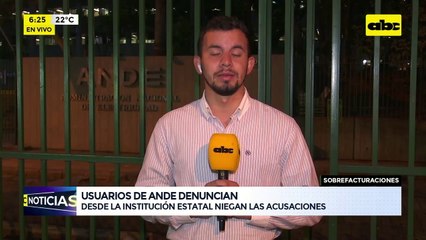 Usuarios de Ande denuncian sobrefacturaciones