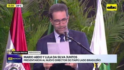 Video: Mario Abdo y Lula da Silva juntos