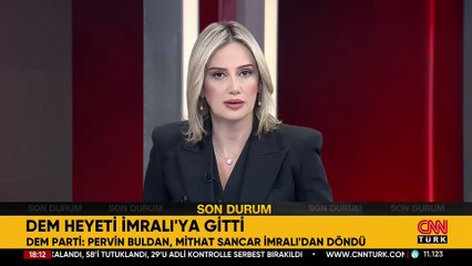 SON DAKİKA HABERİ: DEM Parti heyeti İmralı'dan döndü
