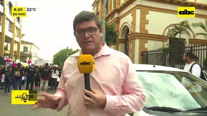 Contadores protestan frente a SET ante constantes fallas de sistema Marangatu