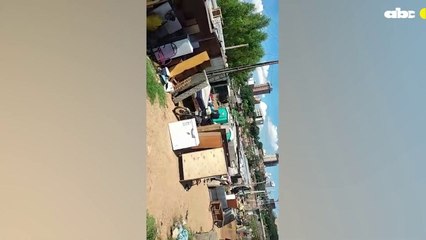 Desplazados de plazas centricas ahora están amenazados por la crecida