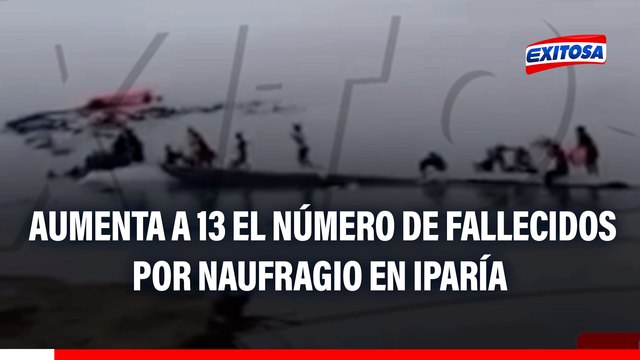 Ucayali: Aumenta a 13 el número de fallecidos por naufragio en Iparía mientras llegan buzos de élite