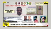 Cae integrante del Comando Vermelho