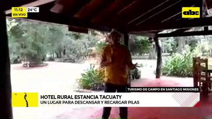 Video: Hotel Rural Estancia Tacuaty
