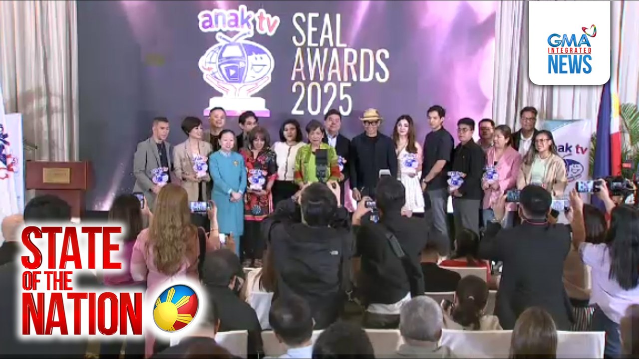 Mga programa at personalidad ng GMA, kinilala sa Anak TV Seal Awards 2025 | SONA
