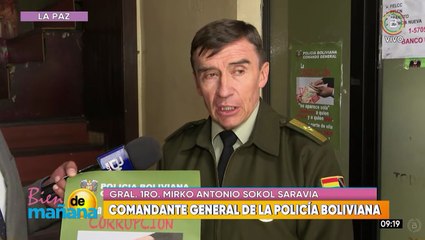 Policía Boliviana lanza números para denuncias y reportar hechos de corrupción