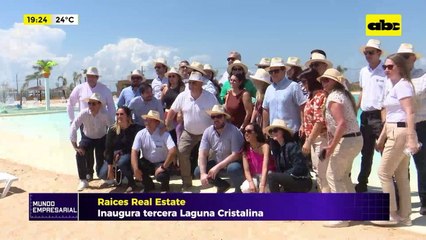 Video: Raices Real Estate inaugura tercera Laguna Cristalina