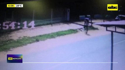 Video: “Mbarigüi”, supuesto autor de robo domiciliario