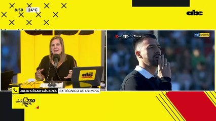 Video: Julio César Cáceres habla su salida