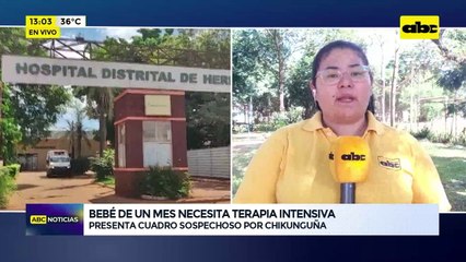 Video: Bebé de un mes necesita terapia intensiva