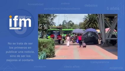 Nuevo bloqueo en la calle 26 volvió a interrumpir el acceso a El Dorado y dejó sin servicio varias estaciones de Transmilenio