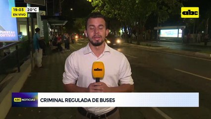 Video: Criminal regulada de buses