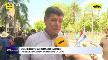 Video: Golpe duro a Horacio Cartes