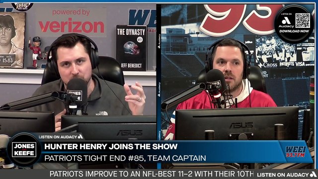Jones & Keefe: Hunter Henry on the importance of Drake Maye to the Patriots