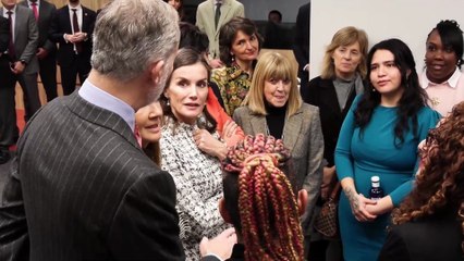 Los reyes se reúnen con mujeres supervivientes de la trata