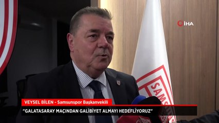Samsunspor cephesinden Galatasaray sözleri: Hedef galibiyet
