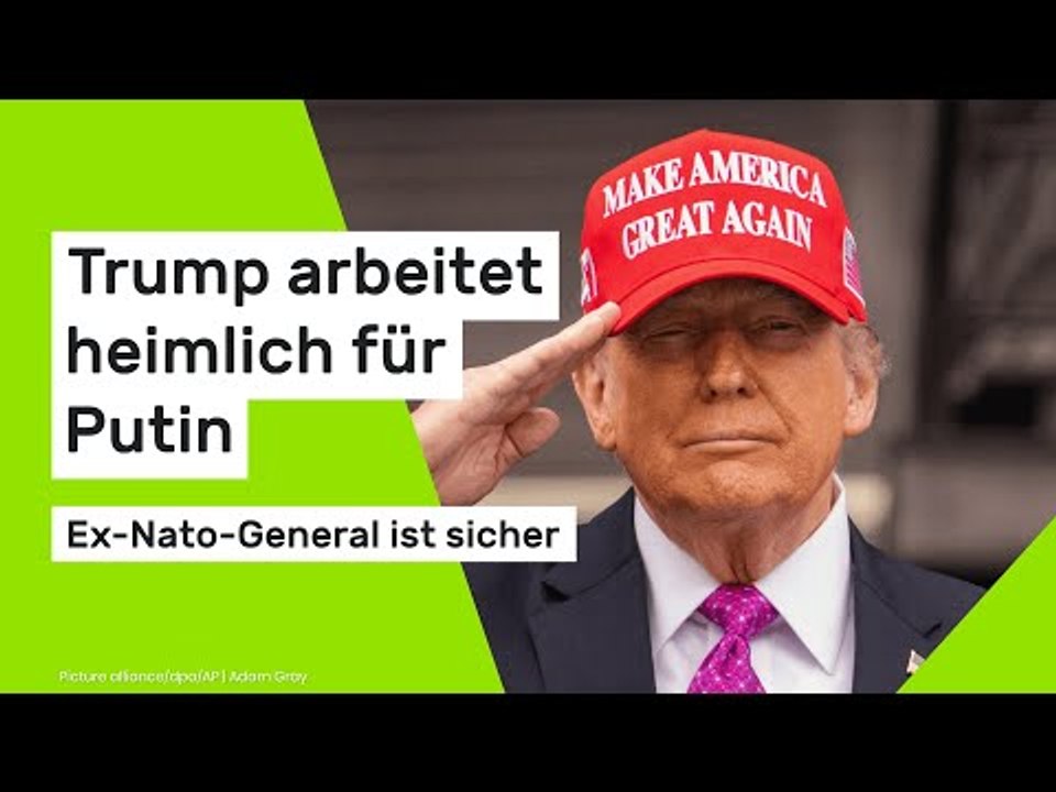 Donald Trump verspottet: Ex-Nato-General ist sicher: Trump arbeitet heimlich für Putin