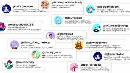 The First 4-in-1 Clean-Dry Spa for Makeup Brushes Sponges by Aprilous