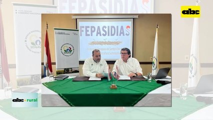 Video: Fepasidias y Senave firman contrato sobre para desarrollo de abonos verdes