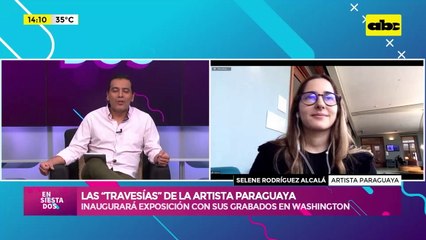 Video: Artista paraguaya inaugurará exposición con sus grabados en Washington