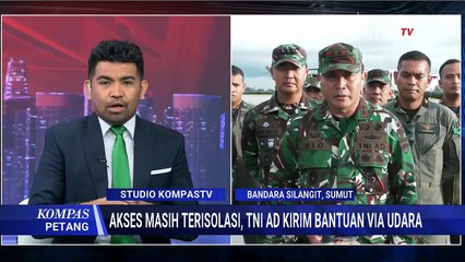 Terbaru! TNI AD Soal Metode-Kesulitan Penyaluran Bantuan Korban Bencana Sumatera Utara via Udara
