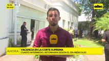Video: Vacancia en la Corte Suprema