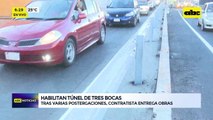 Video: Habilitan túnel de Tres Bocas