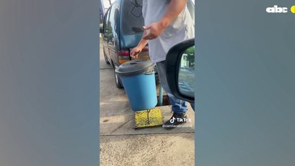 Petropar investiga denuncia de aparente carga irregular de combustible en un servicentro