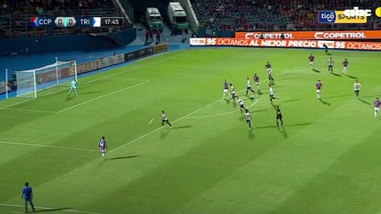 El doblete de Fernando Fernández en el triunfo de Cerro Porteño sobre Sportivo Trinidense