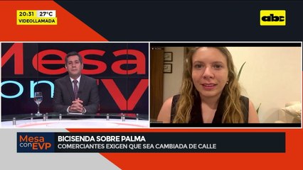 Video: Comerciantes piden mudar bicisenda de calle Palma