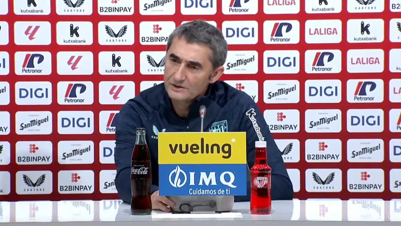 Ernesto valverde, rueda de prensa previa al Athletic - Real Madrid