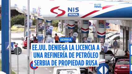 EE.UU. deniega la licencia a una refinería de petróleo serbia de propiedad rusa