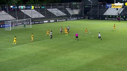El gol de Iván Ramírez para el triunfo de Libertad