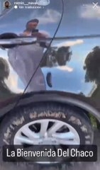 Así quedó la cubierta del embajador británico Ramin Navai en el Chaco