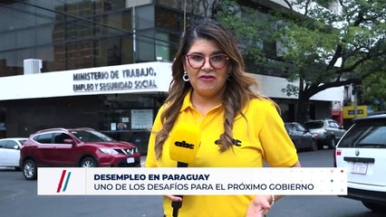 Elecciones Paraguay 2023: Desempleo en el país