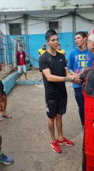 Cardenal Adalberto Martínez Saludó A Internos En Tacumbú