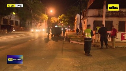 Video: Tras partido hubo tiroteos desde dos vehículos