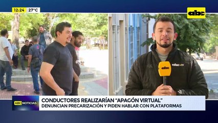Video: Conductores realizarían “apagón virtual”