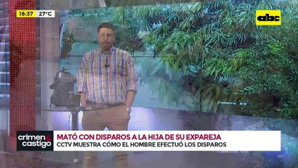 Video: Mató con disparos a la hija de su expareja