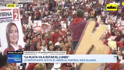 Video: “La plata va a estar el lunes” asegura Alliana