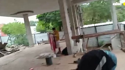 La Policía Nacional Encontró A Varias Personas Dentro Del Edificio Abandonado