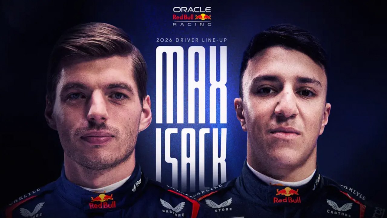 Isack Hadjar se une a Max Verstappen como nuevo piloto de Red Bull para 2026 sustituyendo a Yuki Tsunoda