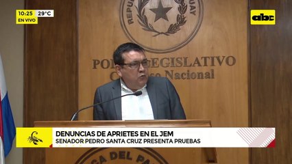 Video: Denuncias de aprietes en el JEM