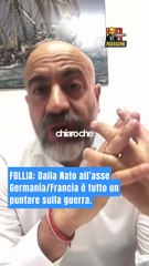 Paragone -  FOLLIA: Dalla Nato all’asse Germania/Francia è tutto un puntare sulla guerra.(02.12.25)