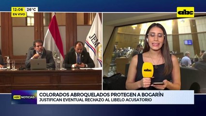 Video: Colorados abroquelados protegen a Bogarín