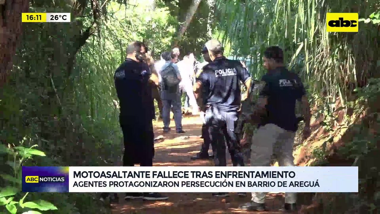 Video: Supuesto motoasaltante muere en enfrentamiento