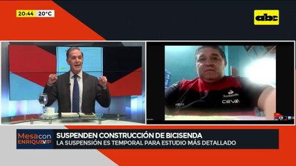 Video: Suspenden construcción de bicisenda en Fernando de la Mora