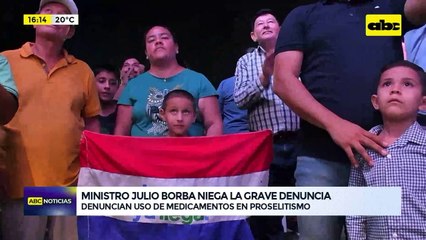 Video: Borba desmiente uso de medicamentos para proselitismo