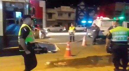 Motociclista muere arrollado por ómnibus en Avda. Eusebio Ayala